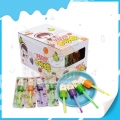 Подвійний смак яблука та полуниці, льодяники Whistle Lollipop Company 