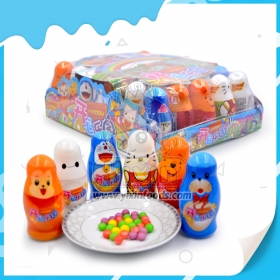 пляшка мультяшних цукерок