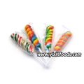 Льодяники Twist Swirl Різнокольорові райдужні цукерки-льодяники 