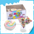 Зефір Malva pop mix color swirl круглий 