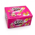 Виробництво льодяників на паличці Halal Hard Candy Light Egg Stick Lollipop Lollipop Loptop 
