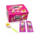 Виробництво льодяників на паличці Halal Hard Candy Light Egg Stick Lollipop Lollipop Loptop 